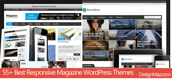 55+ Best Responsive Magazine WordPress Themes