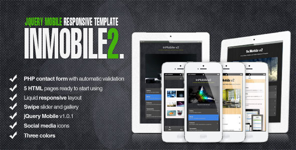 InMobile 2 - jQuery Mobile-Tablet- HTML5