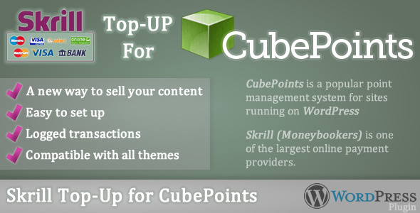 Skrill Top-up for CubePoints