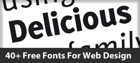 Free-Fonts-For-Web-Design