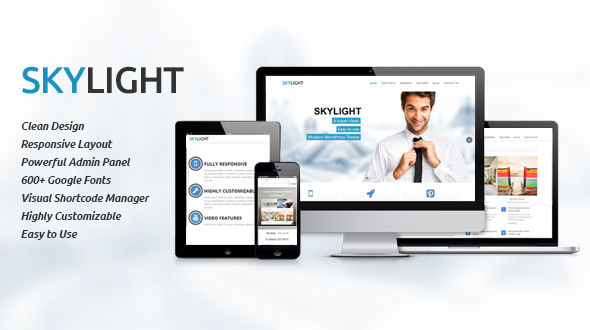 Skylight-Clean and Responsive Multipurpose Theme