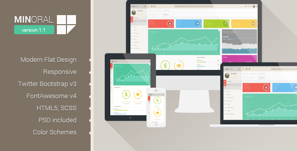 minoral-responsive-admin-template