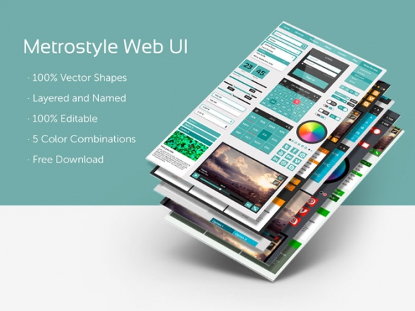 Metrostyle-Web-UI-Kit
