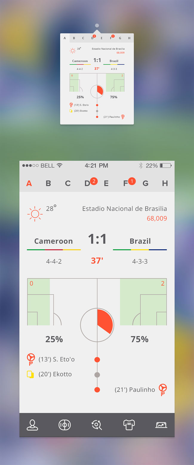 Soccer-App-UI-PSD