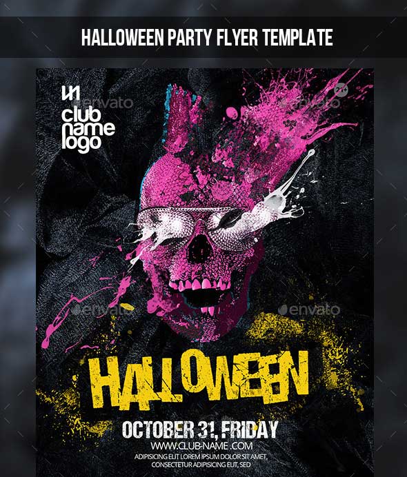 Download 45 Best Halloween Psd Party Flyer Templates 2016 PSD Mockup Templates