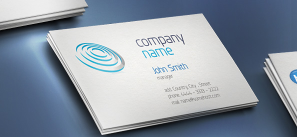 business card template design free download