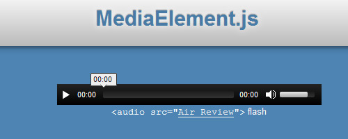 html5 audio element