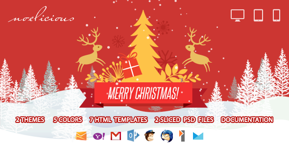 Mailchimp christmas templates