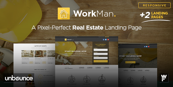 WorkMan - Real Estate and Construction Template