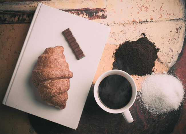 Croissant Coffee Chocolate