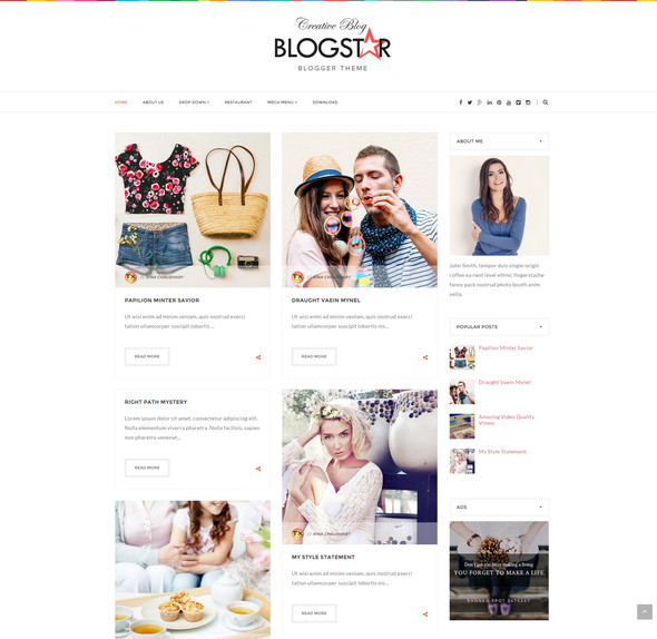 25+ Free Responsive Blogger Templates 2016 | Free Download