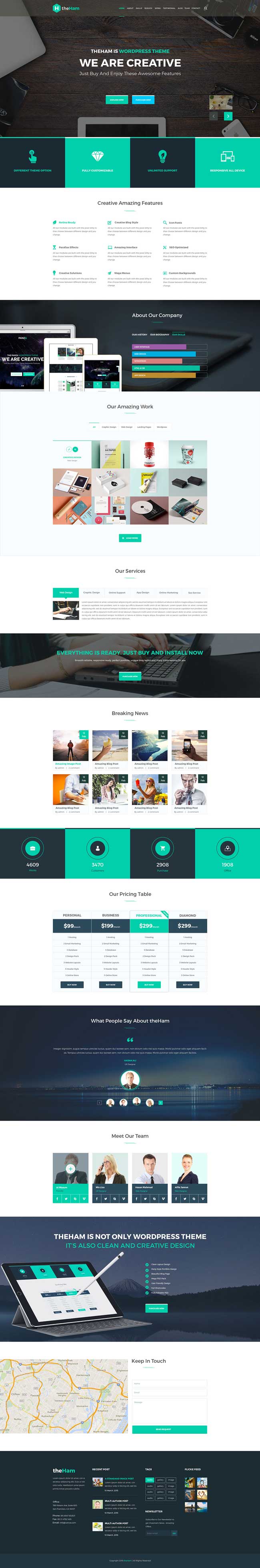 Business Website Templates Psd Free Download
