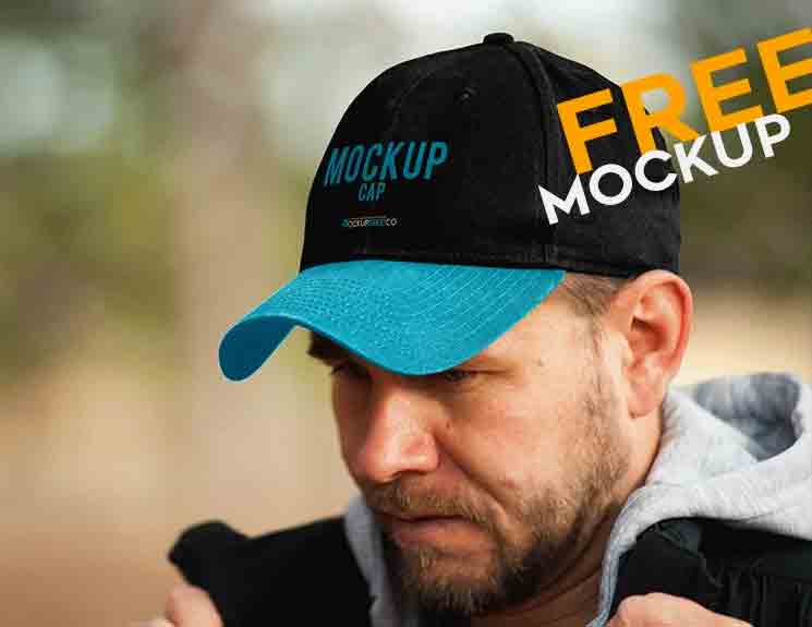 2183+ Free Mockup Baseball Cap Download Free