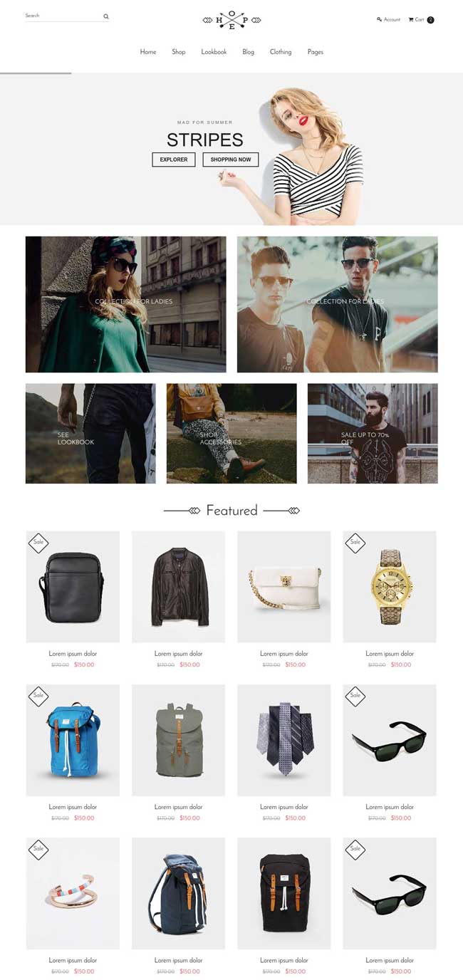 Bootstrap Ecommerce Template Free from designsmaz.com
