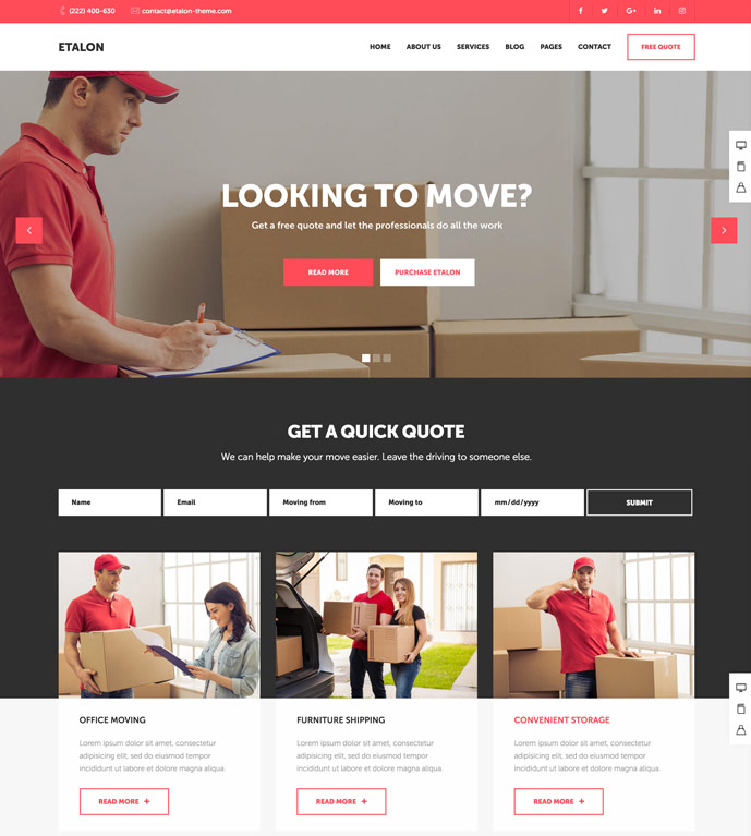 15 Best Transportation And Logistics Wordpress Themes For For